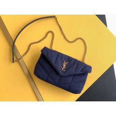 세인트로랑 YSL 모노그램 푸퍼 토이 숄더백