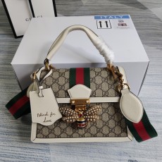 구찌 GUCCI 퀸 마가렛 스몰 GG 탑 핸들백