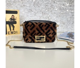 펜디 FENDI 바게트 토트 숄더 백